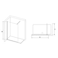 ������� ����������� RGW Walk In WA-010B (900�1950) � �������� 900�1200 � �������, ������� ������