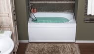 Ванна акриловая Aquanet WEST ЭКО 130х70 прямоугольная, без обвязки 204051