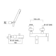 ��������� ��� �����/���� Giulini Futuro F6501-01NO ���������, ��������., � ���.����������, ������