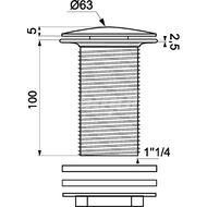������ WIRQUIN FREE FLOW ��� ��������� ��� �������� L100 ��, ������, ����/������