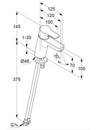 ��������� KLUDI PURE&EASY ��� ����������� 70, �������������, ��� ������� �������, ���� 370280565