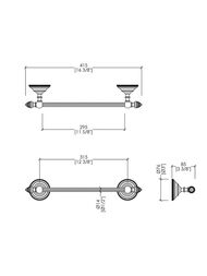 - DEVON&DEVON Black Diamond BLKD509CR, L-415 , +
