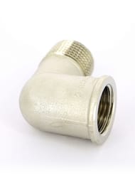 Уголок Tiemme 1/2"Вх1/2"Н лат.никелир, 1500057(1561N000404)