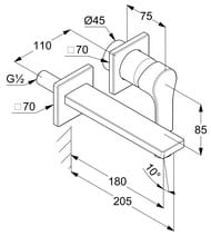 ��������� KLUDI ZENTA SL ��� �����������, ������������, �������������, ����� 180 ��, ���� 482440565
