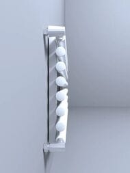 �������� �������� ��������� Velar R32 1000 H - 8 ������, ������ �����. �50 (RAL 9016)