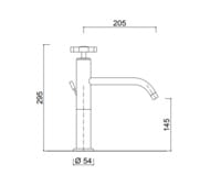 ��������� ��� �������� Giulini GIO �������, �������������, �/�, ������ ���. �� swarovski F3539A/SNKO