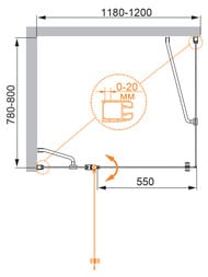   CEZARES ELENA  (1180-1200x780-800x1950) AH-1-120/80-P-Cr-L  Punto/