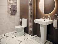 Раковина Aquaton Нео 60 1WH302186 600х170х445 мм, перелив, отверстие под смеситель, белая керамика
