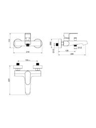 ��������� ��� �����/���� Aquatek ������ AQ1240CR ���������, �������������, ����� 206��, ����: ����