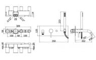 ��������� ��� �����/���� Paffoni Light LIG001BO ��������, � ���.���������� ,�����.�����, ����� ���