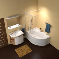   RAVAK ROSA 140*105 (L) 