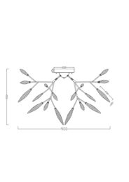 ���������� ���������� Freya Iris (����) FR5067CL-27B, IP20������