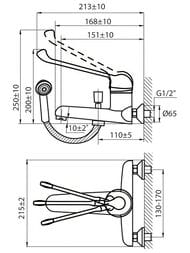 ��������� ��� ����� VARION Armaturen 9620 71 3 ��������, ���������, ������ ���
