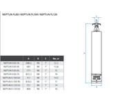 Погружной скважинный насос ESPA Neptun FL60 35M моноблочный центробежный многоступенчатый 97045