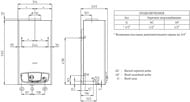 Газовая колонка IMMERGAS Julius Star 11 ER (592х314х245) 19 кВт