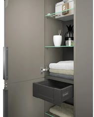 ����� ��������� Burgbad Eqio 350�1760�320 ����� �����, 2 ������, 1 ����, ����� HSBA035LF2010