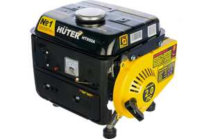 Бензиновый генератор Huter HT950A 650Вт, синхронный, воздуш./принудит. охлаждение