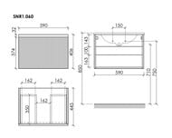 ����� ��������� SANCOS Snob R 1.0 590�445�406, 1 ����, ��������, Doha Soft , SNR1.060SM