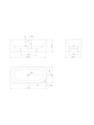 ����� ������� Knief Fresh Left (1800x800x600) ���������, �����, ����� ��������� 0100-233(06SWG)