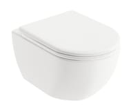 Унитаз подвесной RAVAK UNI CHROME (360х510х350) белый