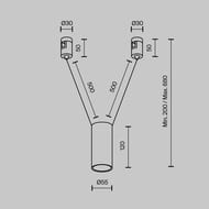 �������� ��������� ���������� Maytoni Focus LED (����� ���) TR157-1-12W3K-B Flarity 3000K 12�� 36�, IP20, ������