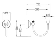 ��������� ��� ����������� Devon&Devon YEATS ARM ���� DGYEATSCR