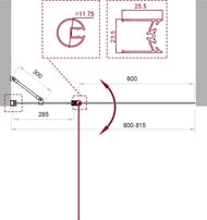    BelBagno Uno (800x1500) UNO-V-11-80/150-P-Cr , /