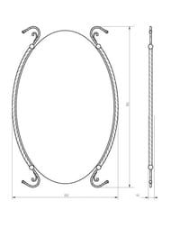 Migliore Edera ������� h96x65 �� ������ ML.EDR-60.333.BR