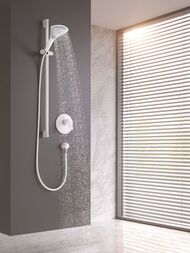 Шланг для душа Kludi Suparaflex 1600мм, пластик, цвет: белый+хром 6107291-00