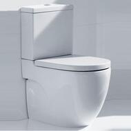 Унитаз компакт Roca MERIDIAN-N (370х600х790) универс.выпуск, без сиденья, белый 342248000+341242000