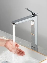 Смеситель для раковины высокий , GAPPO хром, G1010-2 — изображение 7