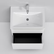 Тумба под раковину AM.PM X-Joy (650х850х450) напольная, 2 ящика, белый глянец M85AFSX0652WG