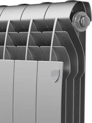 Радиатор биметаллический, 6 секциий ROYAL THERMO BiLiner 500 B ВШГ 574х480х87, 1110Вт, серебро — изображение 4