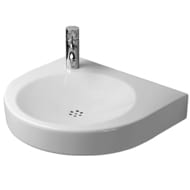 Умывальник медицинский DURAVIT ARCHITEC 575х520х150 намеч. отверстие под смеситель слева 0443580000