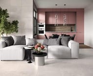 Керамогранитная плитка Laparet Blaze Silver (600х1200) сатинированный карвинг, светло-серая (кв.м.)