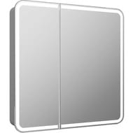 Зеркало-шкаф Континент ELLIOTT 800х800 LED подсветка, датчик движения, розетка