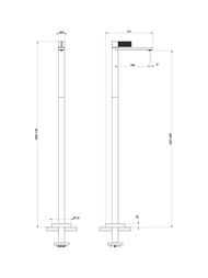 ��������� ��� �������� Gessi Inverso Rigato ���������,������� �����,1087 ��,������ ����. 73595.149