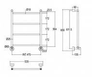 ����������������� ������� Margaroli Mini 3-482-4 (659�535) ������, 34824704OBNS