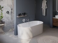 Ванна акриловая BelBagno BB705-1800-800 (1800х800х580) отдельностоящая, белый