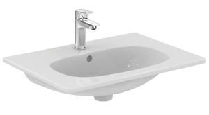Умывальник Ideal Standard TESI плоский 60 см, 625х450х165 белый T351001