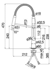��������� NOBILI LEVANTE ��� �����, ���������� ����� � �����, Eco, ������ ������� MV123300BM