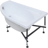 Ванна Aquanet Mia 140x80 акрил угловая, правая 246884