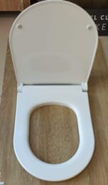 Уценка! Cиденье тонкое Vitra 364х455  дюропласт, мягкое закрытие 110-003-019