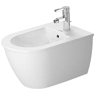 Биде подвесное DURAVIT DARLING NEW 2249150000 (365х540х290) отверстие под смеситель, белый глянец