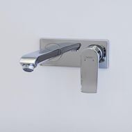 Смеситель Hansgrohe Metris 31085000 для умывальника, встраиваемый, двухсекционный, излив 165мм, хром