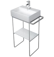 Консоль Duravit DuraSquare 516х333 напольная, с полотенцедержателем, хром 0031091000