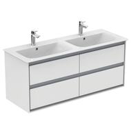 Умывальник двойной Ideal Standard Lux CONNECT AIR (1240х460х160) отв  под смеситель, перелив E027301