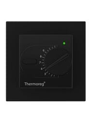 Терморегулятор Thermoreg TI-200 Design Black Непрограммируемый, для систем "теплый пол", черный — миниатюра 1