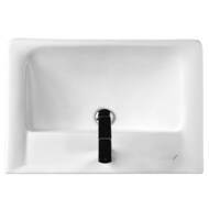 Раковина Aquaton Тигода 70 1WH302083 700x480x190 мм, перелив, отверстие под смеситель, белая