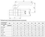 Кран шаровый DANFOSS полнопроходной Ду 20 3/4" 065В8208